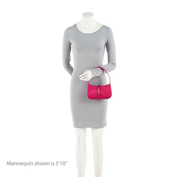 Saint Laurent Satin Monogram Le 5 A 7 Mini Hobo - Picture 5 of 9